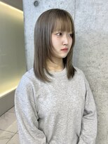 スウィープ 平尾(sweep) 【sweep_shizuna】ホワイトミルクティー/福岡/ブリーチ/髪質改善