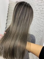 リコヘアー(LiCO HAIR)&nbsp;那覇/イメチェン/ピンクベージュ/アンブレラカラー/前髪