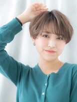 ドクターズ サロン ラブ(Dr's Salon LAB)&nbsp;ミルクティーアッシュ小顔丸みショートt古河20代30代40代