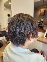 レジェ(LEGE)&nbsp;ハンサムショート×縦落ちツイストスパイラルパーマ