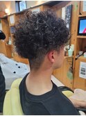 スパイラルパーマ