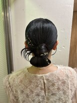 シェリ(Cheri) タイトシニヨン 金箔付き