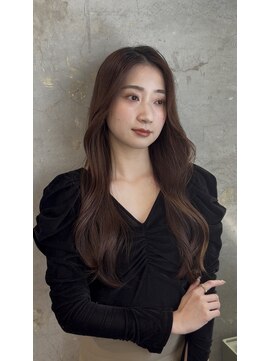 リラクオーレ 三宮 元町(LIRA CUORE) 抜け感×上品なロングヘア