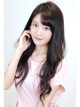 ディンプル(DIMPLE) ゆるウェーブ+艶髪カラー