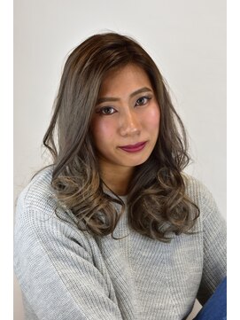 くりあ ヘアメイク The sexy gradation color !!