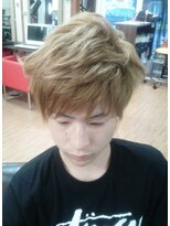 アールグレイ プレミアム(R GLEY premium)&nbsp;ハイトーンアッシュメンズショートヘアー