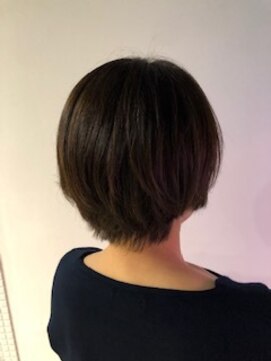 スタジオ アルファプラス 日暮里店(studio α+) ベージュ×ショートボブ♪【スタジオアルファプラス日暮里】