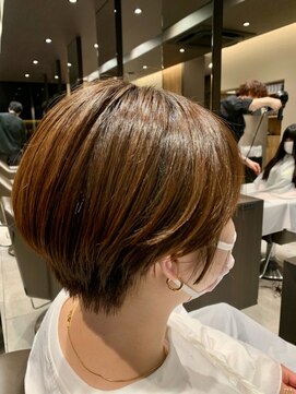 アイフィールアヴェダ 船堀店(i feel AVEDA) 【中村】ショートでも女性可愛く☆ミニマムショート