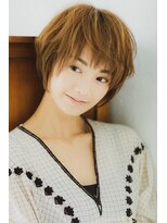 ヘアアンドスパ モーブ 世田谷(hair&SPA Mauve)&nbsp;ワンカール小顔斜めバングモードボブ