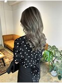 なじみがいい!ハイトーン バレイヤージュ_silky greige_
