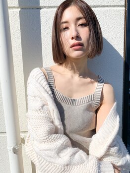 クオレ(CUORE)の写真/一宮市☆生まれつきストレートのように自然な質感♪髪に優しく美しい仕上がりに♪