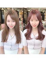 ミラリー トウキョウ(Mirareee Tokyo)&nbsp;20代30代40代◎韓国ヘアー顔周りレイヤー青髪似合わせカットロブ