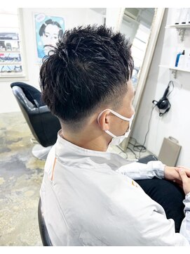 ヘアー アトリエ エゴン(hair atelier EGON) 男前刈り上げスタイル