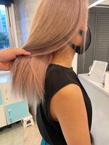 ルーブ トウキョウ(Loob. TOKYO)&nbsp;インナーカラー beige×palepink ブリーチカラー/池袋