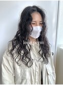 ロングパーマ