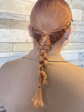 アイディー バイ ケンジ(id. by KENJE) タイト編み下ろしシンプル個性的結婚式二次会成人式パーティー