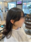 結んでも下ろしても可愛い顔まわり