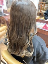 ヘアセラピー サラ 北仙台店(hair therapy Sara) Whitebeige/ハイトーン/ダブルカラー