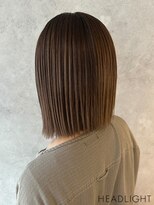 アーサスバイヘッドライト 仙台長町店(ursus by HEADLIGHT)&nbsp;ブラウン×ストレートボブ