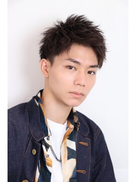 ネイビー(NAVY) アップバング 清潔感 就活