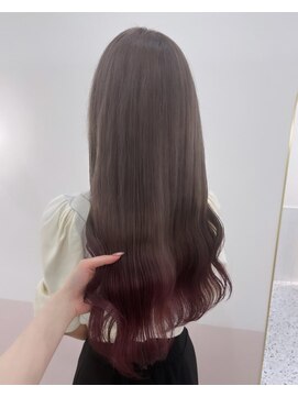 リルミー(Lilme) 裾カラーピンク＊rina＊