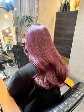 ルモ(Lumo) 【KATSUYA】ピンクラベンダー×ロング