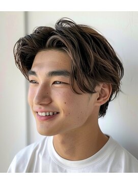 メンズ ルシードスタイル アウラ 松戸市五香(LUCIDO STYLE Aura) メンズスタイル【五香#メンズカット＜理容室＞#ブリーチ#眉毛】