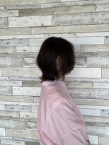 アース 三木店(HAIR & MAKE EARTH)&nbsp;大人可愛い大人美人ふんわりカール小顔カットショコラアッシュ