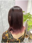 #グラデーションカラー#ブリーチ#ピンク#ピンクブラウン