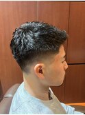 銀座 理容室 ベリーショート フェードスタイル