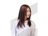 縮毛矯正（肩上）【ナチュラル仕上げ】　 ￥15400