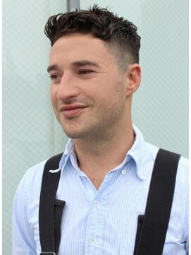 ワースホワイル(WORTH WHILE) 外国人風パーマウルフカルマパーマベリーショートダークアッシュ