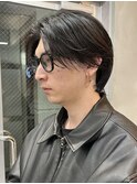 フェザーパーマセンターパートニュアンスパーマ20代30代