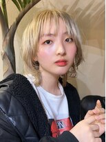 ヘアリゾート ディアリウム(Hair Resort DEARIUM) ブリーチカラー+ウルフカット