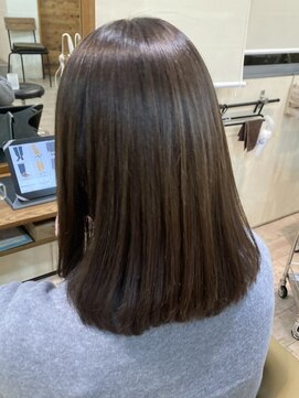 ヒラソル(girasol) 髪質改善×まとまりロブスタイル