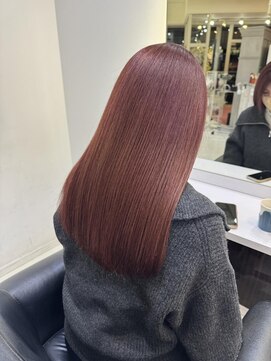 デュールイースト(Duul East) レッドピンク×ダブルカラー