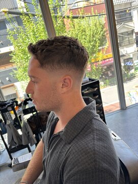 フランクスバーバーリザーブ 人形町店(FRANK’S BARBER RESERVE) スパイキーショート/バーバー/人形町/フェードカット/H