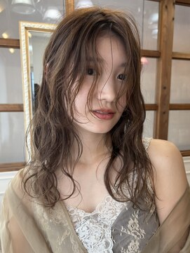 レプリカ(REPLICA +brucke) ロングパーマ