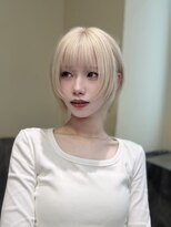 テン バイ アンブルリュクス 池袋(teN +by ambleluxe)&nbsp;抜きっぱなしブロンド/ミニボブレイヤー