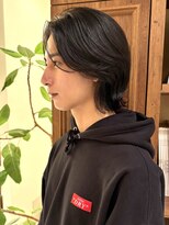 ビュートリアム265(BEAUTRIUM 265) メンズセンターパート ニュアンスパーマ メンズカット 20代30代