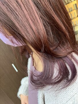 アミックス ヘアワークス 山口店(AMIX hair works) インナーカラー！