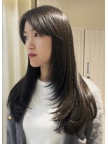 クラン 横浜(Clanc)&nbsp;レイヤーカット×オリーブカラー