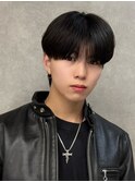 マッシュ/黒髪/ナチュラルマッシュ/メンズ/ツーブロック