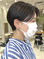 シベルバレー 横浜(sibell)&nbsp;＊30代40代前髪なしショートハンサムショート丸みレイヤー