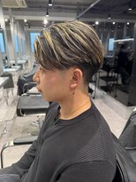 ブレス 西葛西店(BLESS)&nbsp;【青木】メンズメッシュカラー/テーパーフェード/西葛西