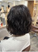 ミニボブパーマ