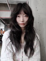 クリーム(CREAM) ふんわりパーマが可愛い☆黒髪ロングレイヤー