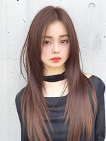 ナイロン 柏店(NYLON.)&nbsp;《NYLON.》韓国ハッシュカット×ブラウンベージュ