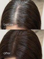 ココル 西新井(CoCoLu) 30代40代50代◎白髪染めリタッチカラーミディアムヘア西新井