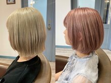 ノトマニア(NOTO MANIA)の雰囲気（ケアブリーチでダメージを軽減した"透明感"のあるゆるボブ♪）